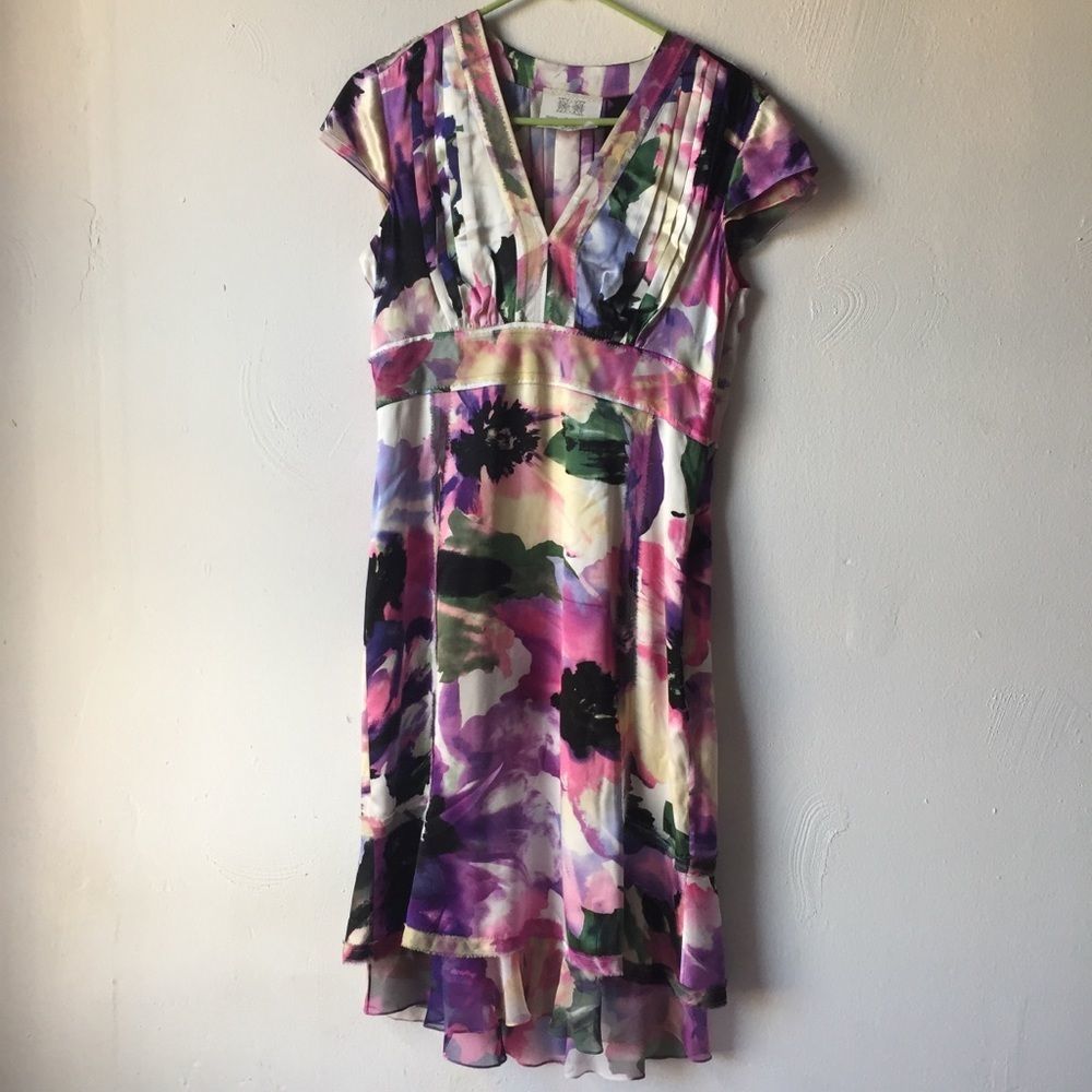 Tuleh runway sample -100% silk dress